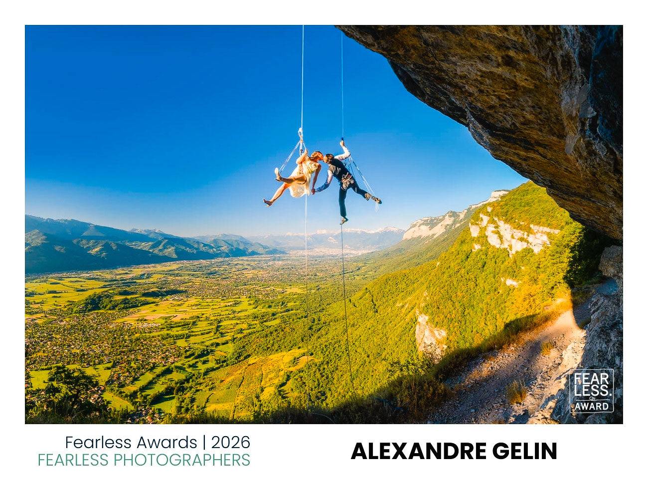 prix fearless photographer reçu pour mon travail de photographe de mariage